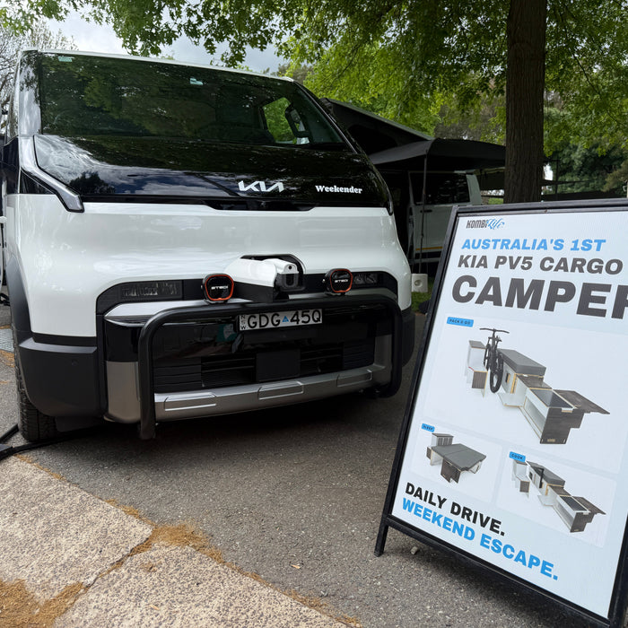 Kia PV5 Weekender camper, Australia's first PV5 camper
