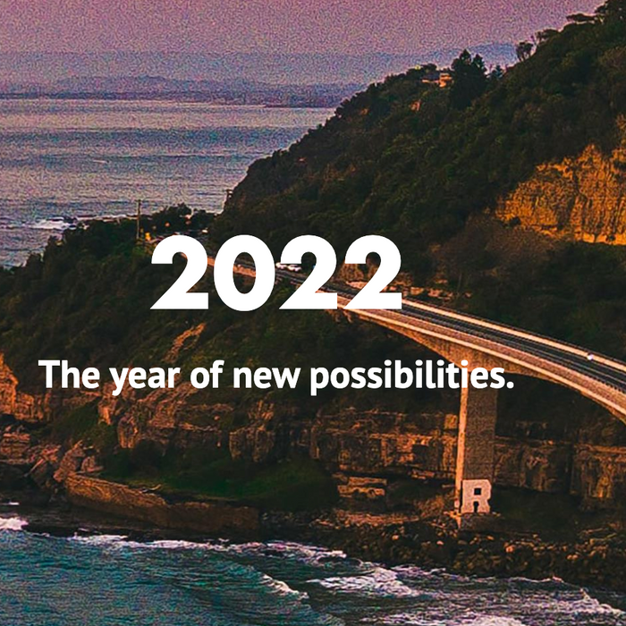 2022  The year of new possibilities.