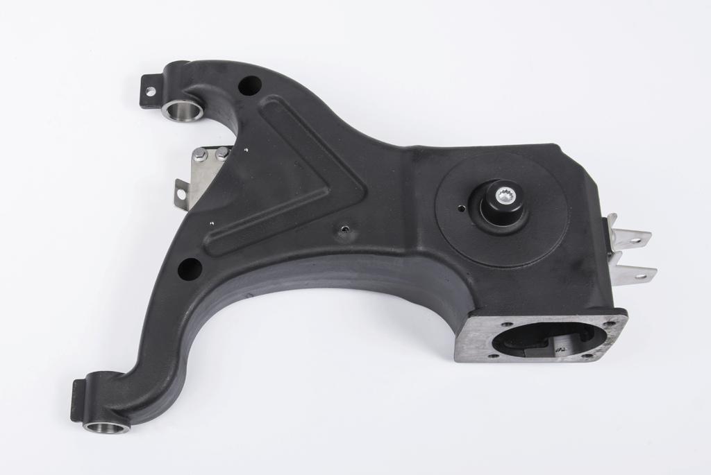 Seikel Rear Axle Swing Arm, Left, 16" (with bearings) - VW T3