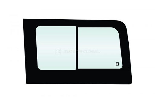 LWB REAR Left Half Sliding Window