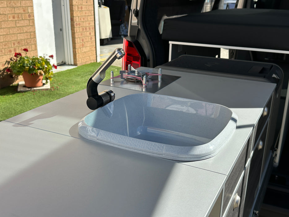 2024 VW TRANSPORTER TDI340 LWB T6.1 - MOJAVE BEIGE - [NEAR NEW]