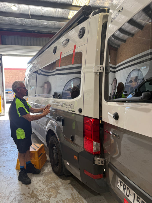 Crafter 2017 onwards LWB - REAR - Sliding Window