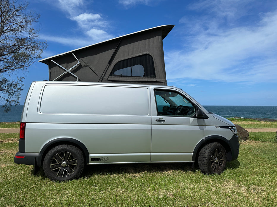 Horizon Sport Pop-Top Roof - Slimline VW T5 or T6 Transporter & Multivan Elevating Roof incl Roof Bed & Open Sky Canvas