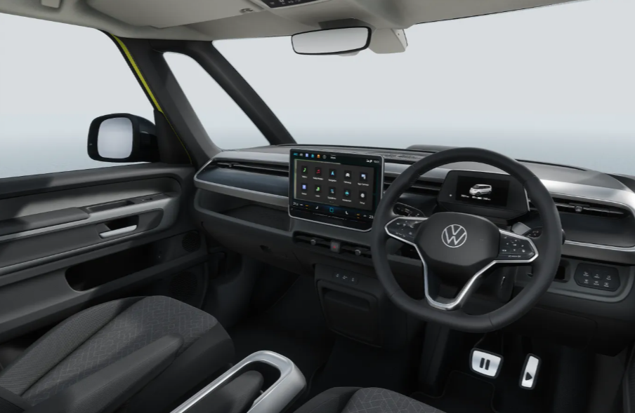 2025 VOLKSWAGEN ID BUZZ PRO LWB CANDY WHITE/POMELO YELLOW