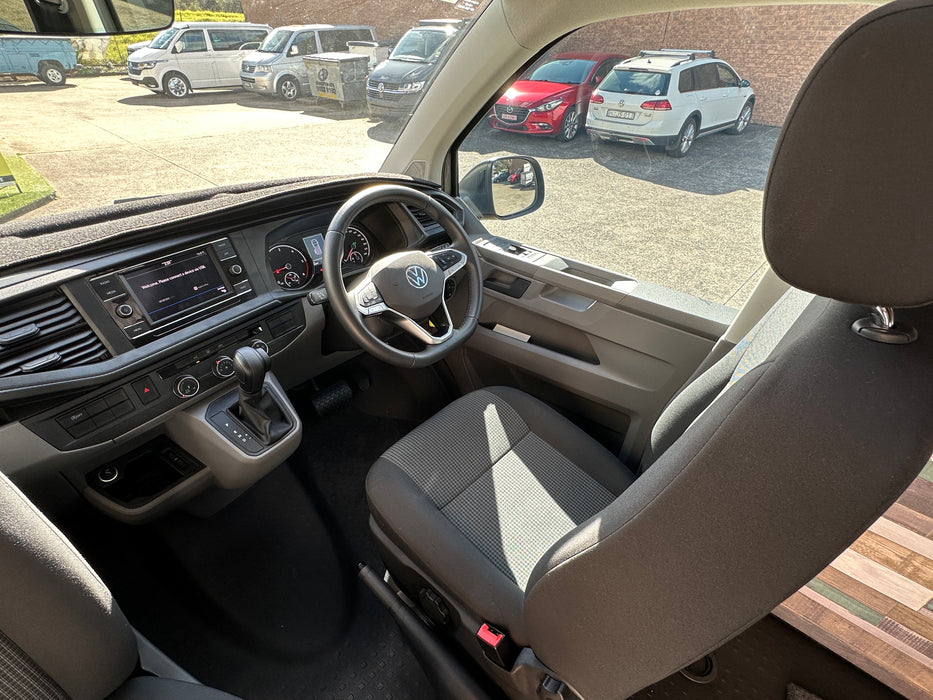 2024 VW TRANSPORTER TDI340 LWB T6.1 - MOJAVE BEIGE - [NEAR NEW]