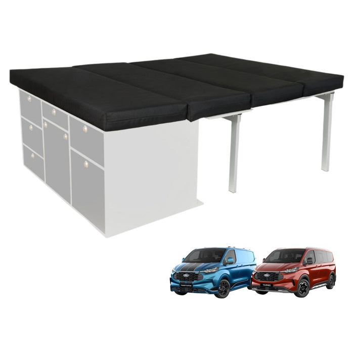 VanEssa Mobilcamping Sleep System to Kitchen incl. Mattress For Ford Transit Custom V710 & Ford Tourneo 2023+