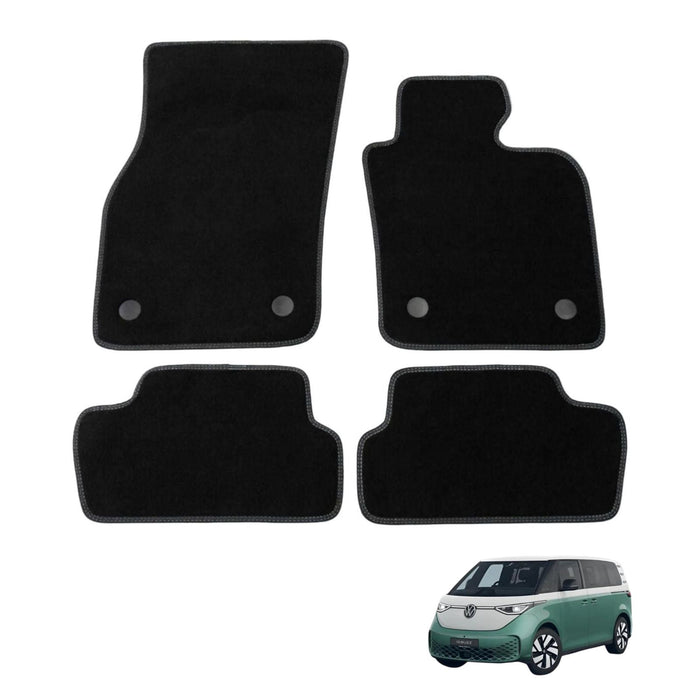 KombiLife Eco Carpet Floor Mats For VW ID. Buzz LWB (7 Seater) – Full Set