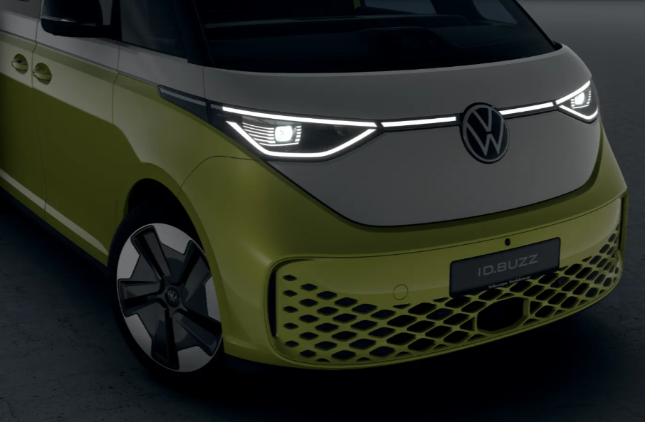2025 VOLKSWAGEN ID BUZZ PRO LWB CANDY WHITE/POMELO YELLOW