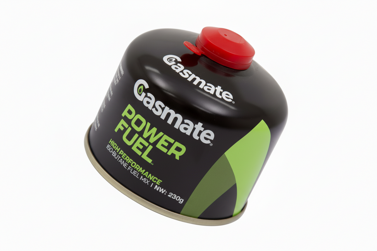 Gasmate Power Fuel ISO-Butane Canister 230g — KombiLife Australia