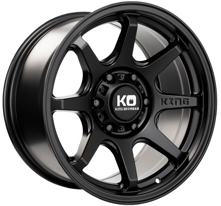 GRAPPLER - Alloy Wheel for Kia PV5 Passenger / Kia PV5 Cargo - Satin Black - 17x7.5 - 35P - 1250KG