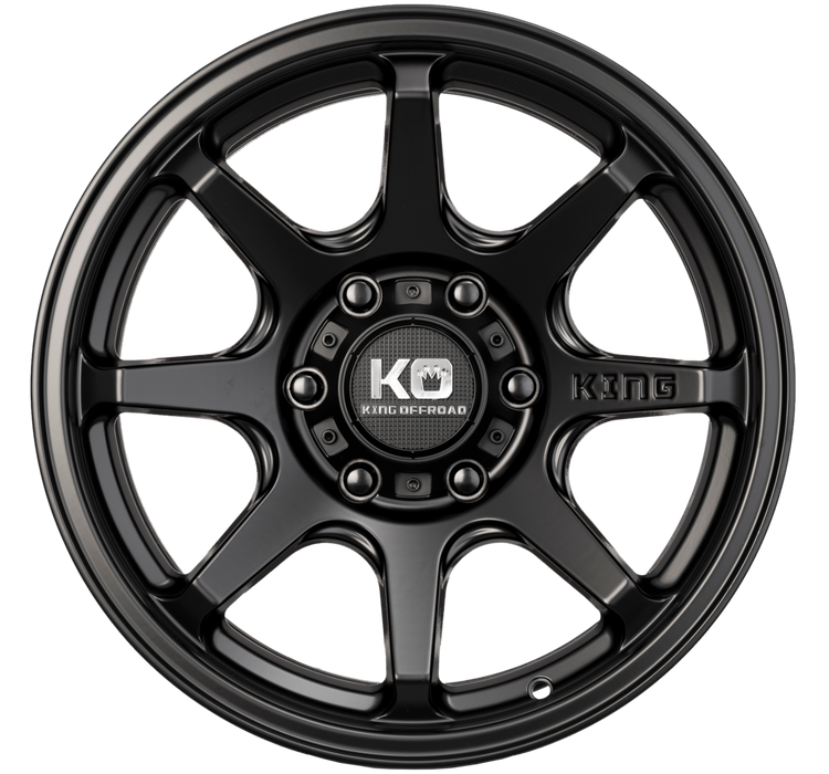 GRAPPLER - Alloy Wheel for Kia PV5 Passenger / Kia PV5 Cargo - Satin Black - 17x7.5 - 35P - 1250KG