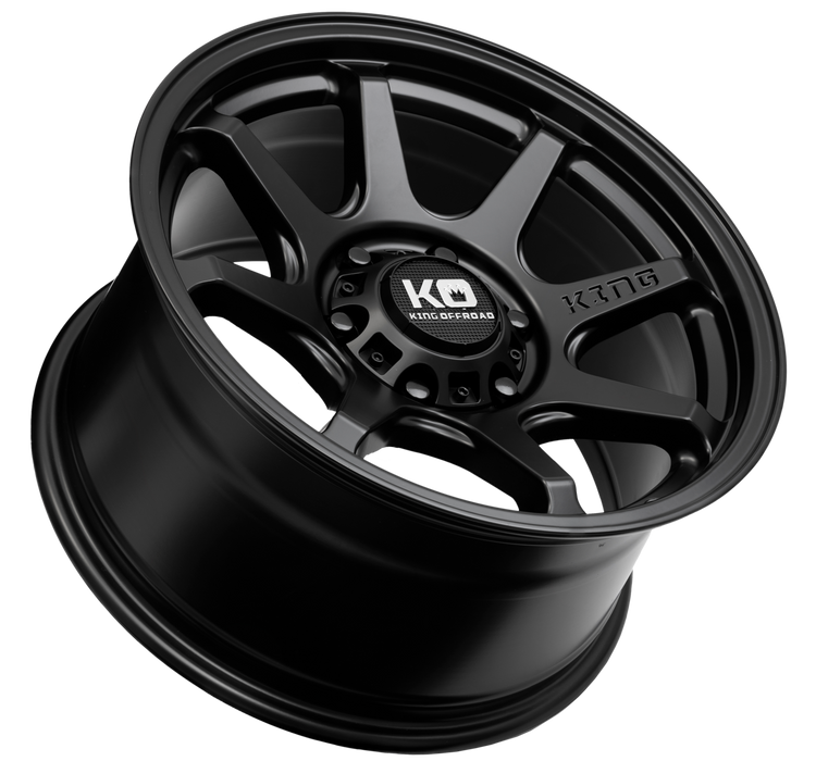 GRAPPLER - Alloy Wheel for Kia PV5 Passenger / Kia PV5 Cargo - Satin Black - 17x7.5 - 35P - 1250KG