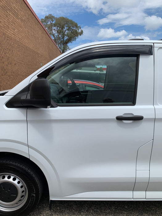 Tinted Weathershields (2-Piece Set) for VW T7 Transporter / Ford Transit Custom V710 / Ford Tourneo 2023+