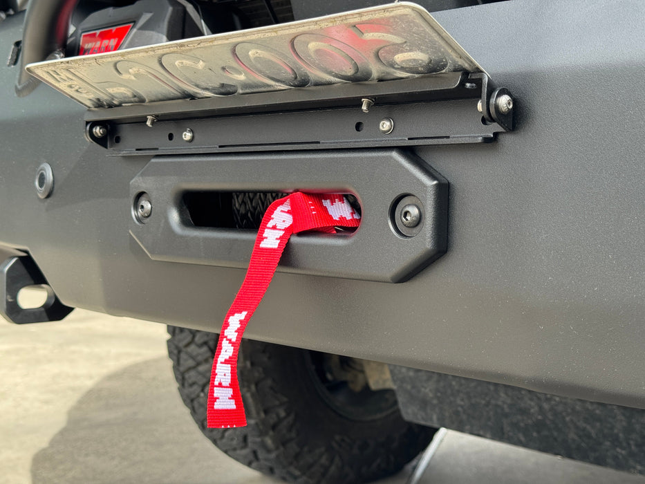 Flip-Up Number Plate Mounting Bracket