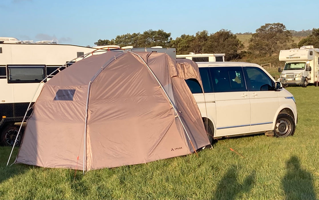 vaude zelt drive van Vaude Drive Away Van Free Standing Annexe Tent for Volkswagen Vans — KombiLife Australia