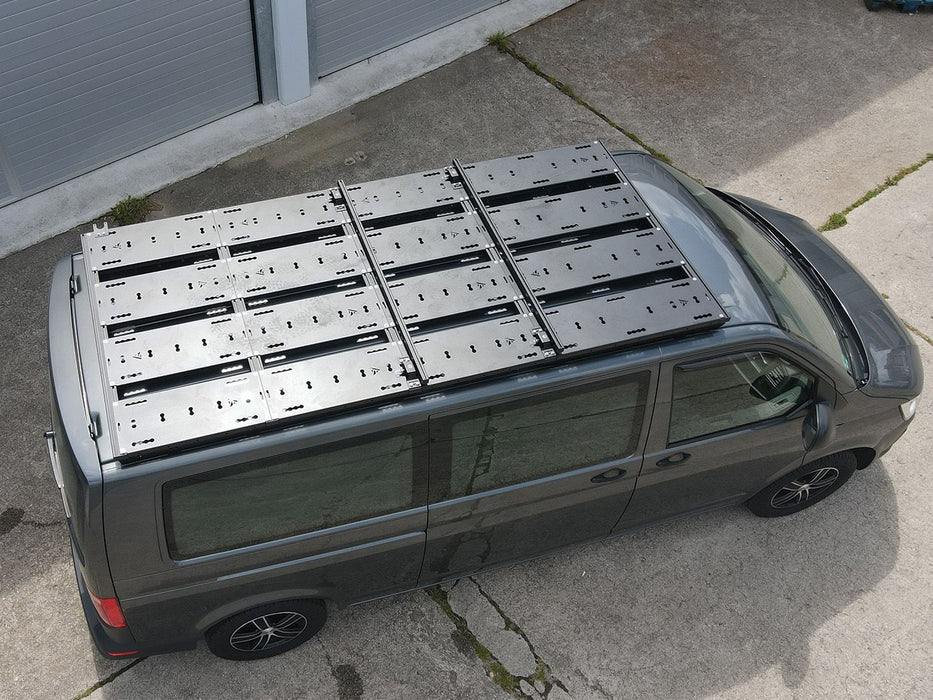 SpaceRack Full Length Roof Rack System for VW T5-T6-T6.1 for LWB - Fixed Point KIT