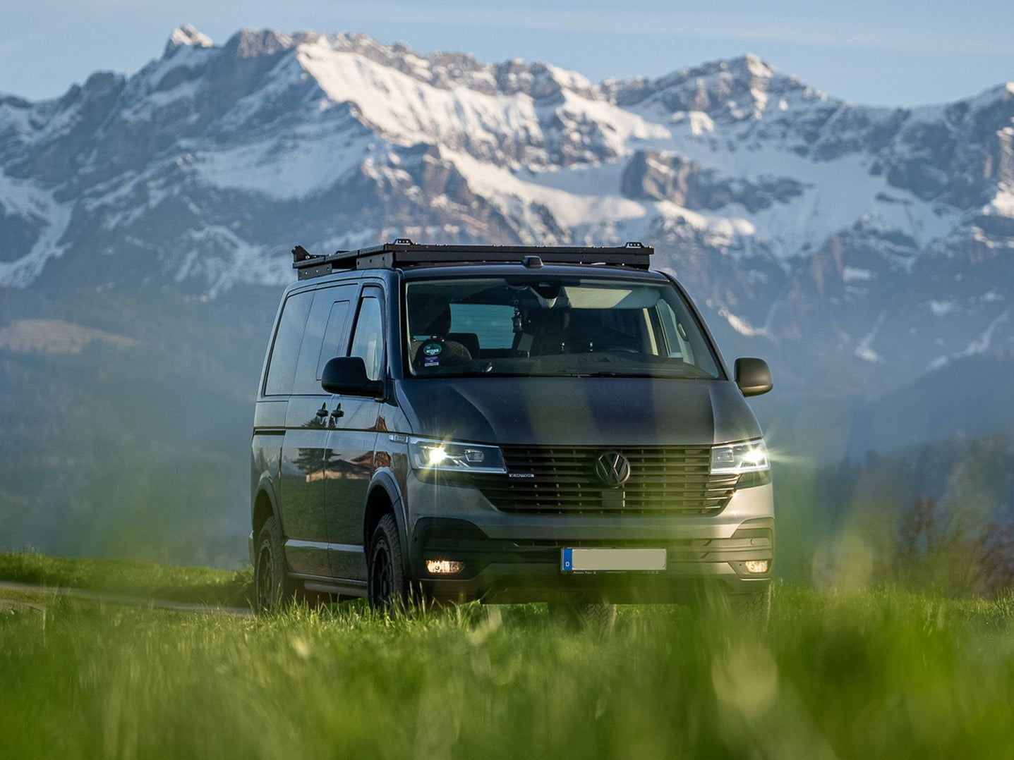Kombi Rear Rack SpaceRack Full Length Roof Rack System for VW T5-T6-T6.1 for SWB - Fix ...