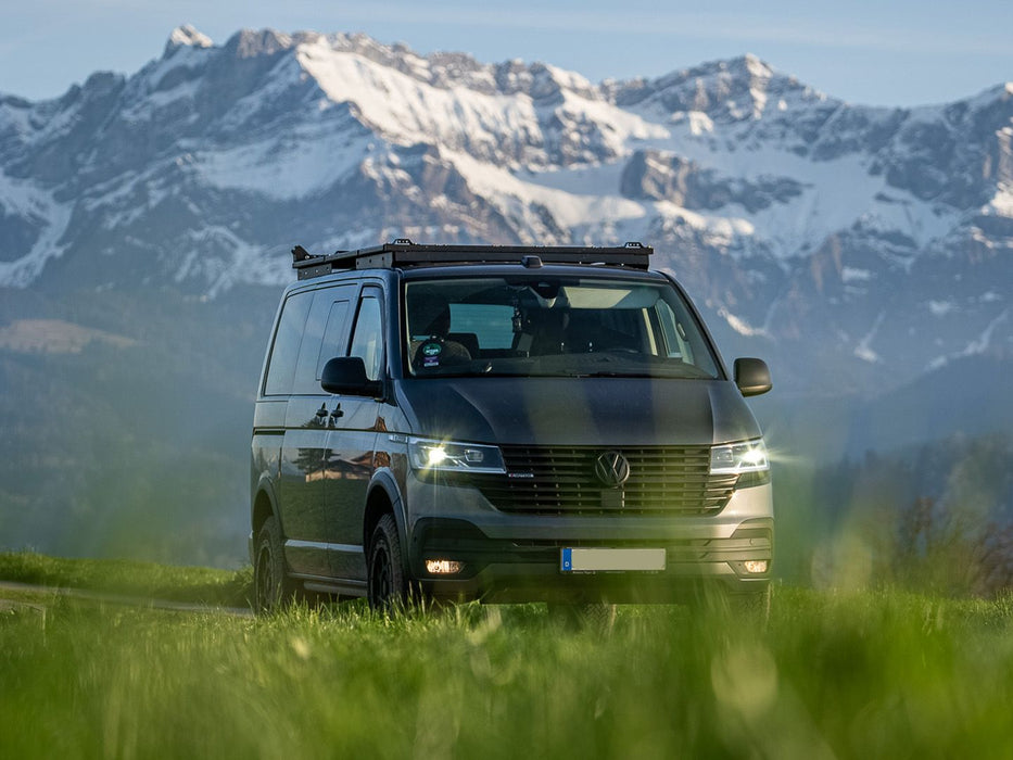 SpaceRack Full Length Roof Rack System for VW T5-T6-T6.1 for SWB - Fixed Point KIT