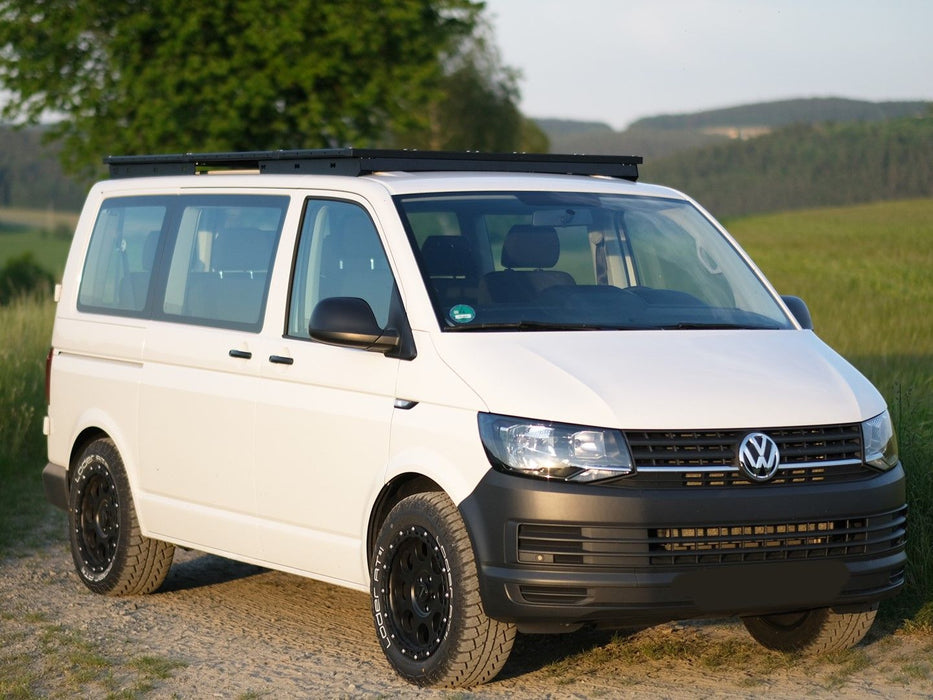 SpaceRack Full Length Roof Rack System for VW T5-T6-T6.1 for SWB - Fixed Point KIT