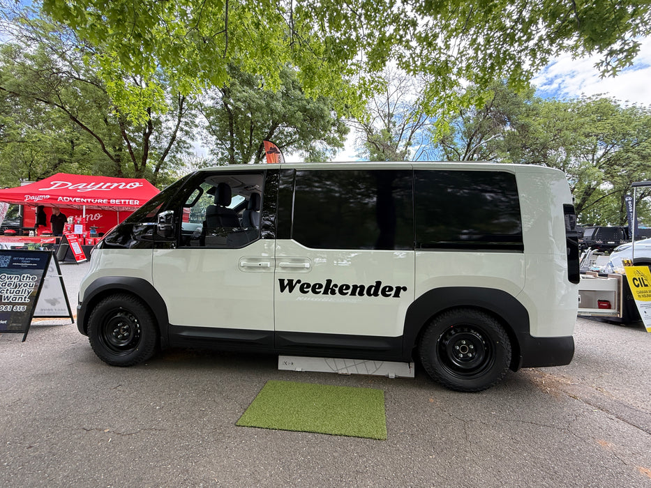 Kia PV5 Cargo Weekender Camper - Side View 