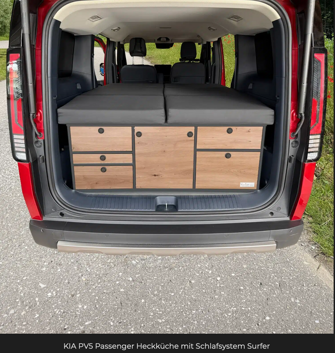 VanEssa Mobilcamping V1 Kitchen for Kia PV5 & Volkswagen ID. BUZZ & ID. BUZZ CARGO