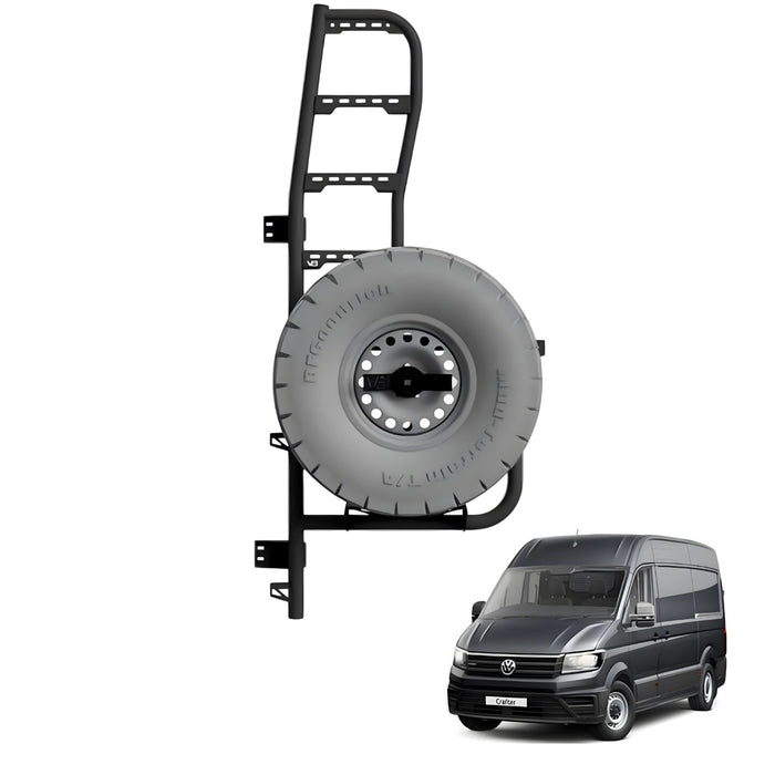 Adventure Ladder with Wheel Carrier For VW Crafter 2018+
