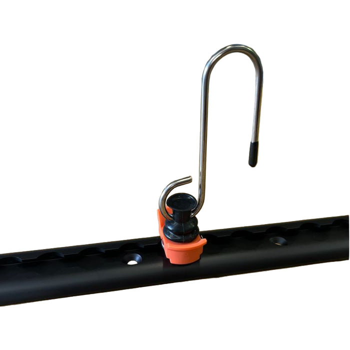 Single Stud Fitting with S Hook For Airline Track / Anchor Track
