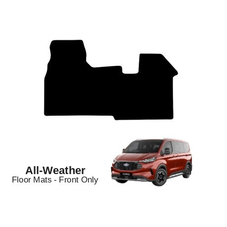 KombiLife All-Weather Rubber Floor Mats For Ford Tourneo 2023+ (9 Seater) – Fronts Only