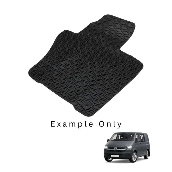 KombiLife All-Weather Rubber Floor Mats For VW T6.1 Transporter – Full Set