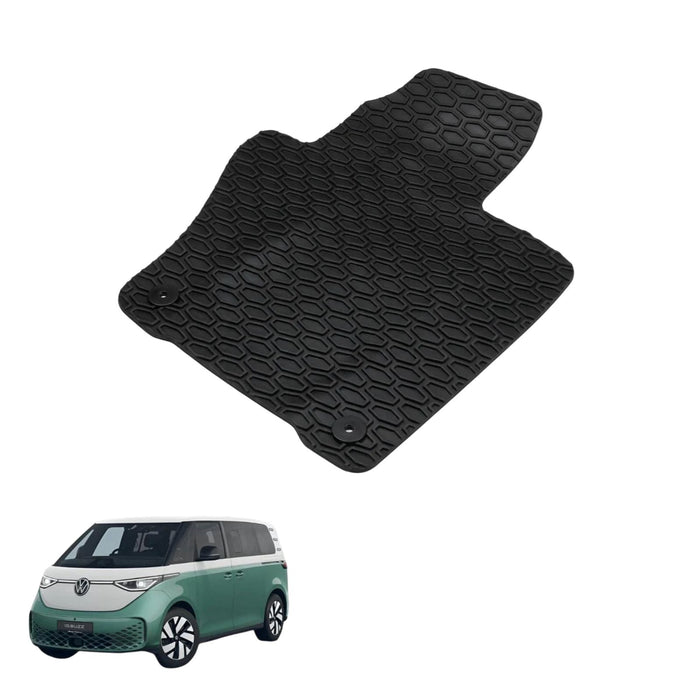 KombiLife All-Weather Rubber Floor Mats For ID. Buzz LWB (6 Seater) – Fronts Only