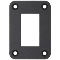 Aluminium 1 Gang Panel – Rocker Switch