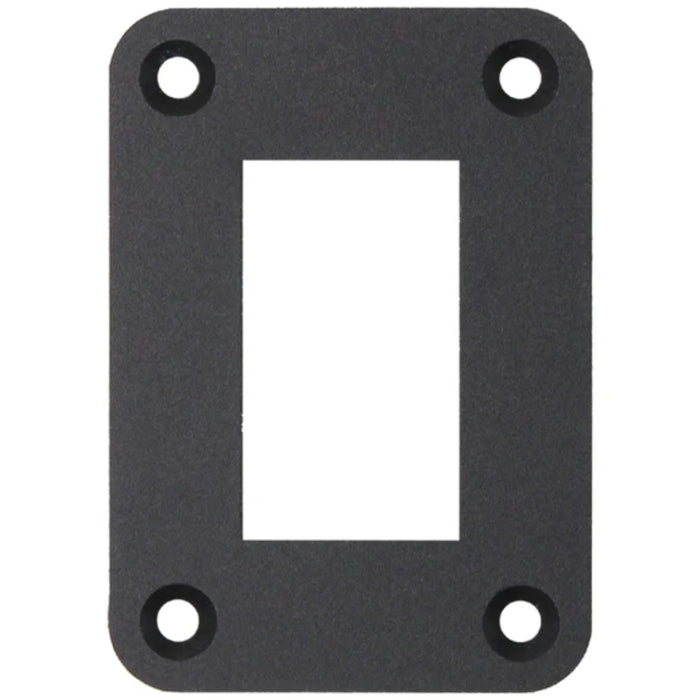 Aluminium 1 Gang Panel – Rocker Switch