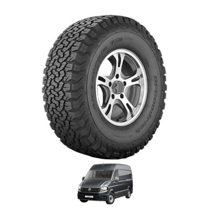 BF Goodrich All Terrain T/A KO2 245/65R17" 111/108S All Terrain Tyre 245 65 17 4x4 Off Road VW Crafter