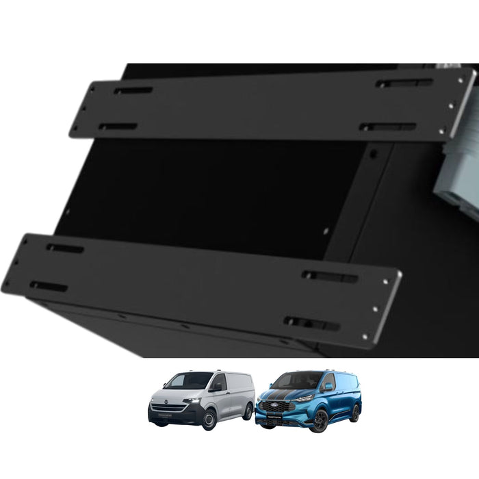 Battery / Inverter Rails x2 for VW T7 Transporter / VW T7 Caravelle / Ford Transit Custom V710 / Ford Tourneo 2023+
