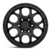 Black Rock Bolt 17x8.5 5x120 Satin Black alloy wheel