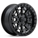 Black Rock Cage 17x8 5x120 Satin Black alloy wheel