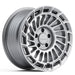 Black Rock FFT01 17x8.5 5x120 Brushed Silver alloy wheel