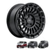 Black Rock FFT01 17x8.5 5x120 Satin Black alloy wheel