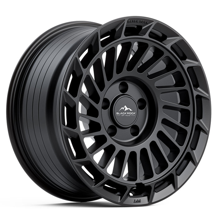 Black Rock FFT01 17x8.5 5x120 Satin Black alloy wheel