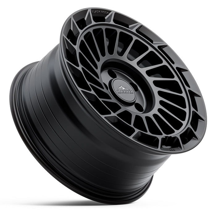 Black Rock FFT01 17x8.5 5x120 Satin Black alloy wheel