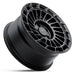 Black Rock FFT01 17x8.5 5x120 Satin Black alloy wheel