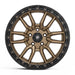 Black Rock Rambler 17x8.5 5x120 Dark Bronze with Black Ring alloy wheel