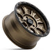 Black Rock Venture 17x8.5 5x120 Dark Bronze with Black Ring alloy wheel