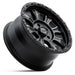 Black Rock Venture 17x8.5 5x120 Satin Black alloy wheel