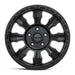 Black Rock Venture 17x8.5 5x120 Satin Black alloy wheel