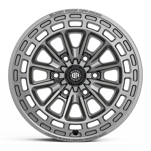 Black Rock Vortex 17x8.5 5x120 Satin Gunmetal Grey alloy wheel