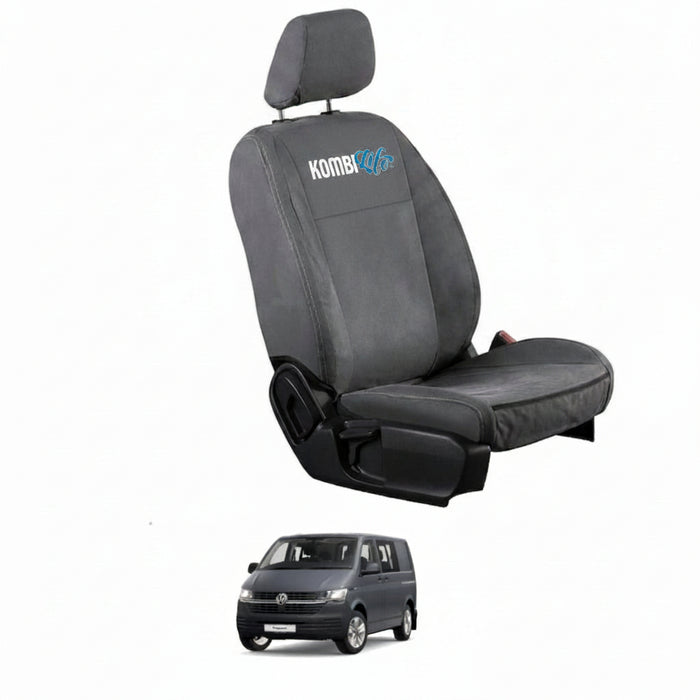 KombiLife Canvas Seat Cover For VW T6.1 Transporter – Driver Only (Bucket Driver / Bench Passenger)