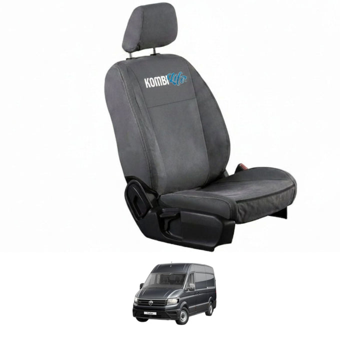 KombiLife Canvas Seat Cover for VW Crafter MWB 2017 Onwards – Driver Only (Bench Seat Model)