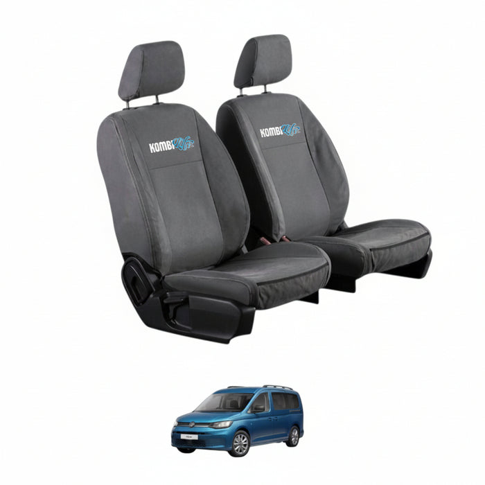 KombiLife Canvas Seat Covers For VW Caddy 5 SWB (2021+) – Front Pair