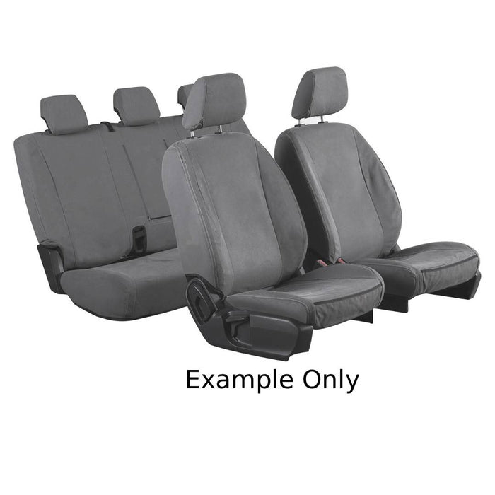 KombiLife Canvas Seat Covers For VW T6.1 Transporter – Fronts Only (Bucket Driver / Bench Passenger)